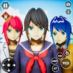 Virtual School Girl Life Sim