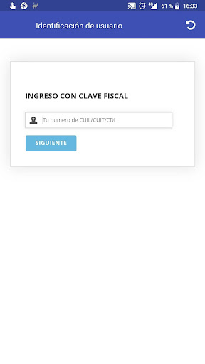 Android application Remitos Electrónicos screenshort