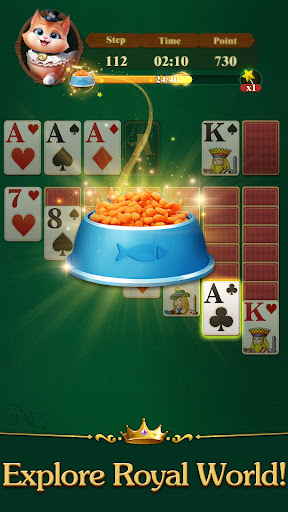 Screenshot of Alice Solitaire: Card Games