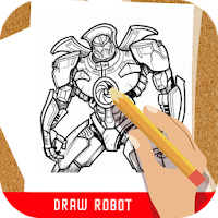 How to draw robot