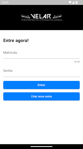 Android application Studio Velar screenshort