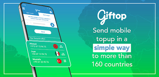 Giftop recharge topup Giftcard