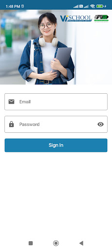 Android application VI-Student Portal screenshort