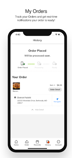 District Falafel Screenshot 3 - AppWisp.com