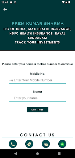 Android application Aarav Investment screenshort