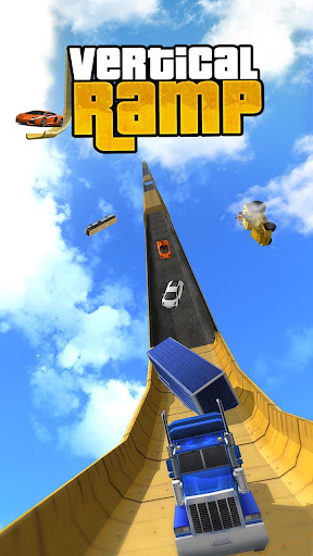 Android application Vertical Mega Ramp Impossible screenshort