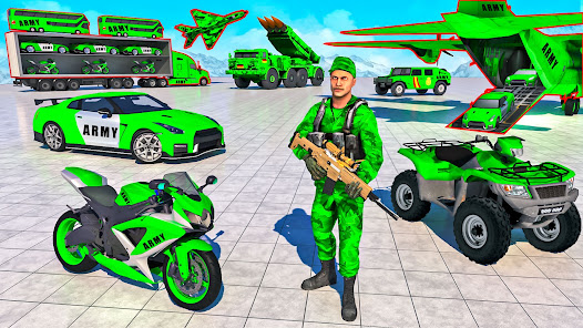 Army Vehicles Transport 3D 1.0 APK + Мод (Unlimited money) за Android