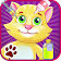 My Virtual Cat Pet Games - Animal Care icon