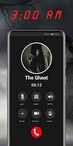 Scary ghost video call