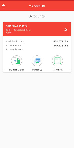 Lok Kalyankari Mobile Banking Screen 3