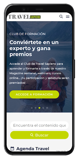 Travel Sapiens Screen 3