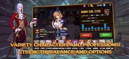screenshot of Darkside Dungeon roguelike rpg