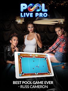 Pool Live Pro: Captură de ecran 8-Ball 9-Ball