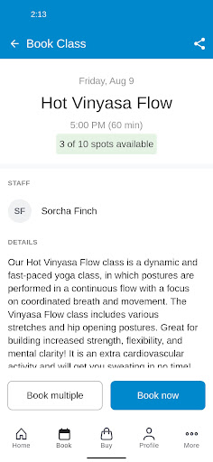 House of Hot Yoga Screen 3