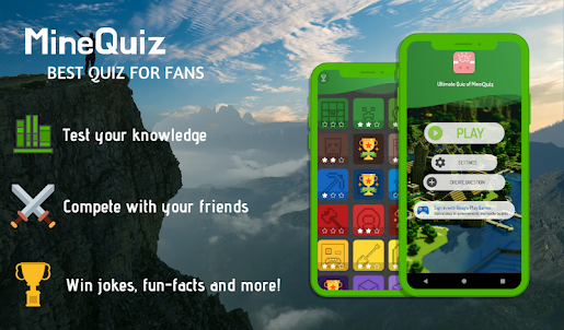 MineQuiz - Best Quiz for fans!