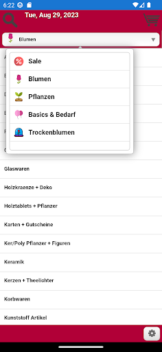 Android application Blumen von Maat screenshort