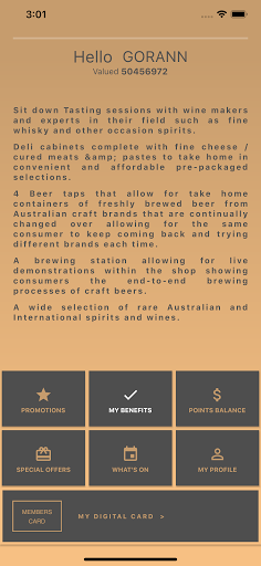 Sense of Taste Screen 2