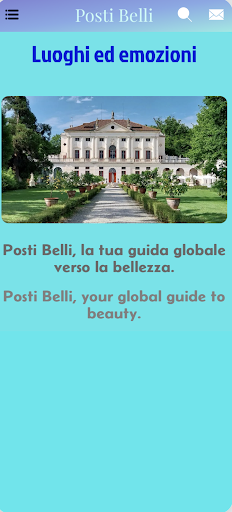Android application Posti Belli screenshort