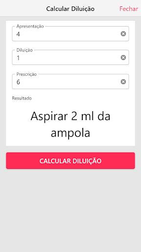 Cálculos de Enfermagem