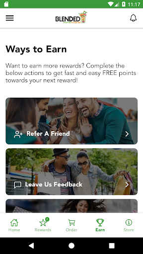 Blended Smoothies Rewards Screen 3