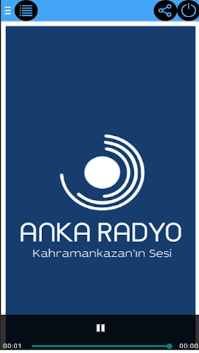 Android application Anka Radyo - Canlı Radyo Dinle screenshort