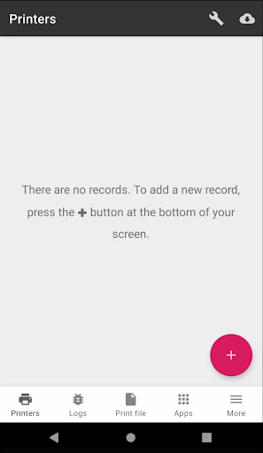 Android application Text2 Barcode screenshort