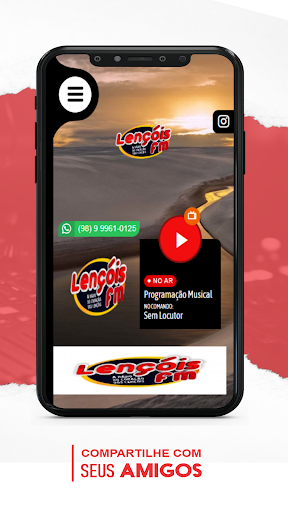 Rádio Lençóis FM 87 Screen 3