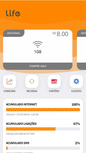 Life Celular Screen 3