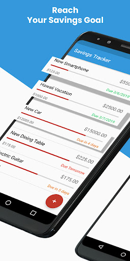 Savings Tracker: Savings Goal Screenshot