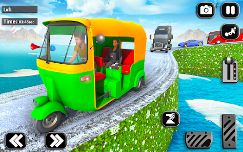 Tuk Tuk Rickshaw: Taxi Games  screenshots 2