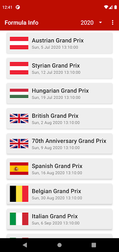 Anteprima dell'app