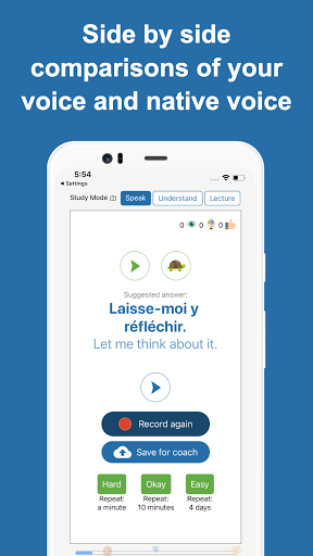 Screenshot of Speechling - Learn to Speak An