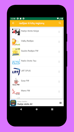 Radio Lithuania + Radio Online Screen 3
