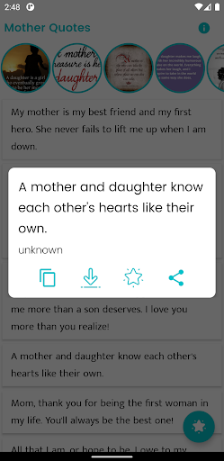 Mother Quotes and Sayings Screen 2