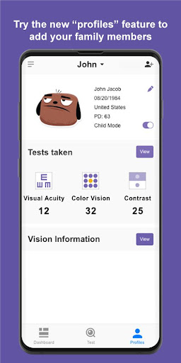 EyeQue Insight Screen 3