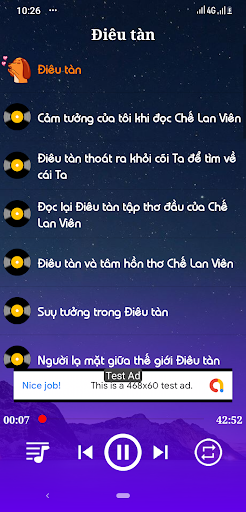 Nghe Ngâm Thơ Cuộc Sống Việt Screen 3