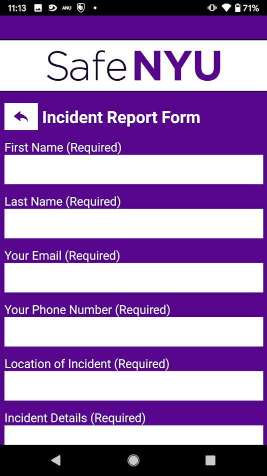 #5. Safe NYU (Android) 由: New York University