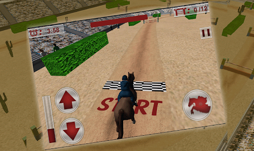 Jumping Horse Racing Simulator 1
