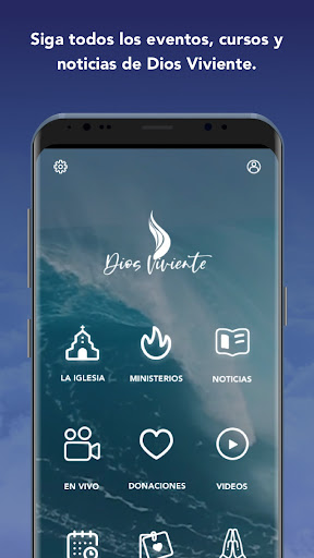 Android application Dios Viviente screenshort