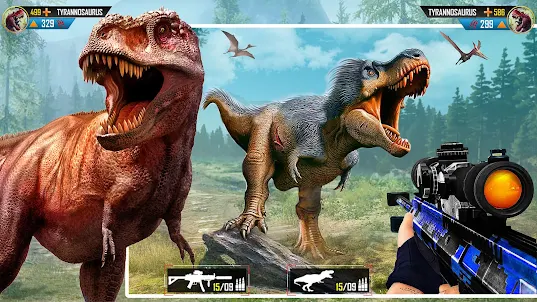 Caça aos Dinossauros Selvagens