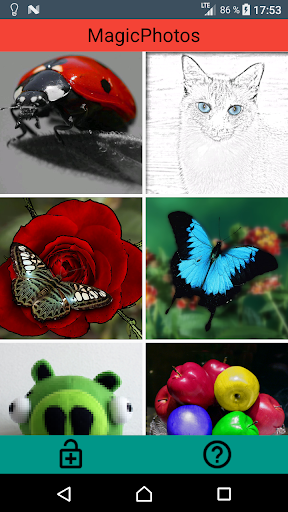 Android application MagicPhotos - Touch Photo Edit screenshort