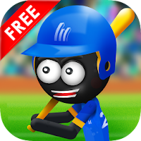 Stickman Baseball Home Run