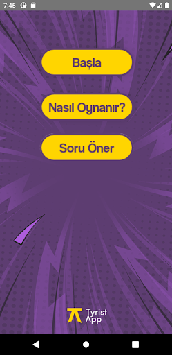 Android application Tfind screenshort