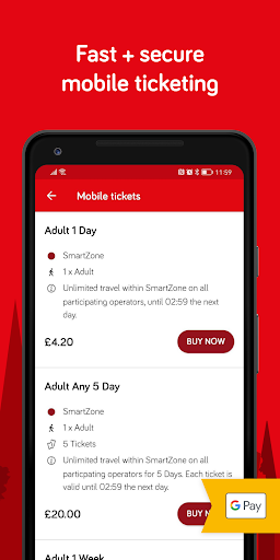 Screenshot of Oxford Bus
