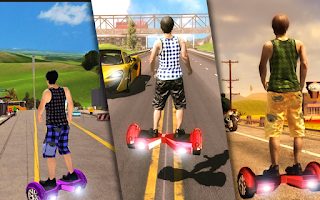 Flip hoverboard master stunts. - Screenshot 1