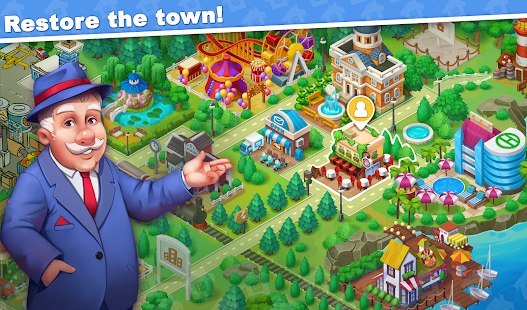 Town Blast: Toon Characters & Screenshot