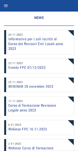 Ordine Commercialisti BN Screen 2