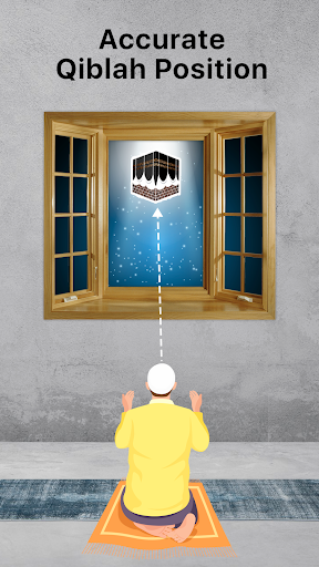 Android application Qibla Compass- Qibla Direction screenshort