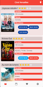 Ciné Versailles 0.0.7 APK + Mod (Unlimited money) إلى عن على ذكري المظهر