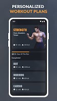 screenshot of Full Body Workout Plan for Men